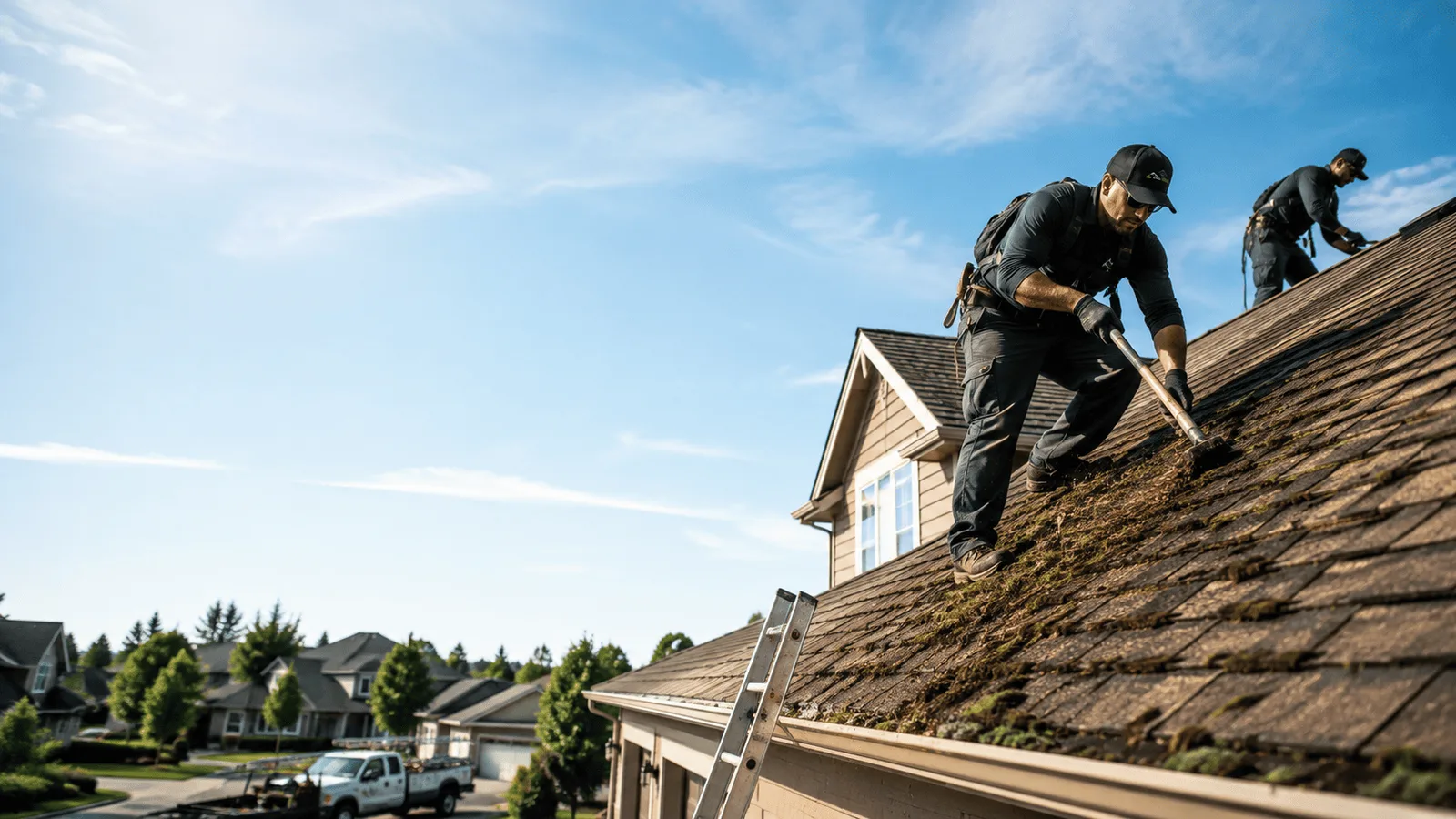 Roof Moss Removal in Quail, TX near me